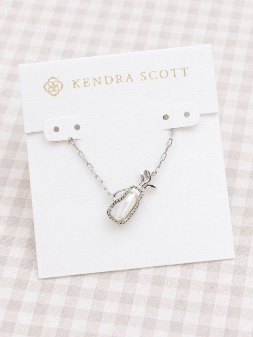 Kendra Scott Golf Silver Pendant Necklace